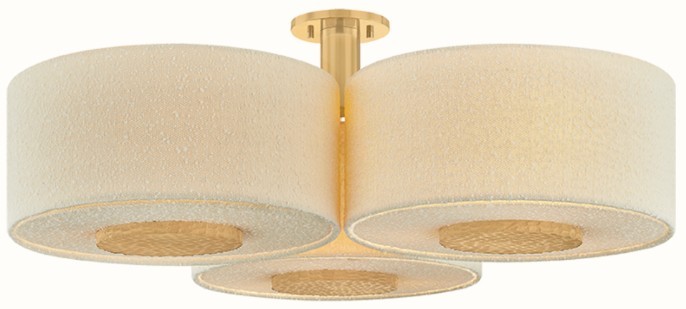 Miller Flush Mount — supplied image