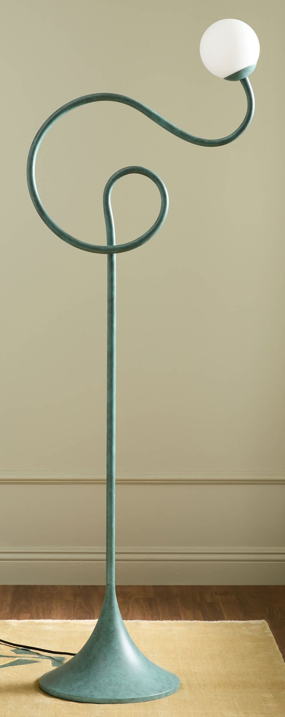 Calliope Floor Lamp — Verdigris