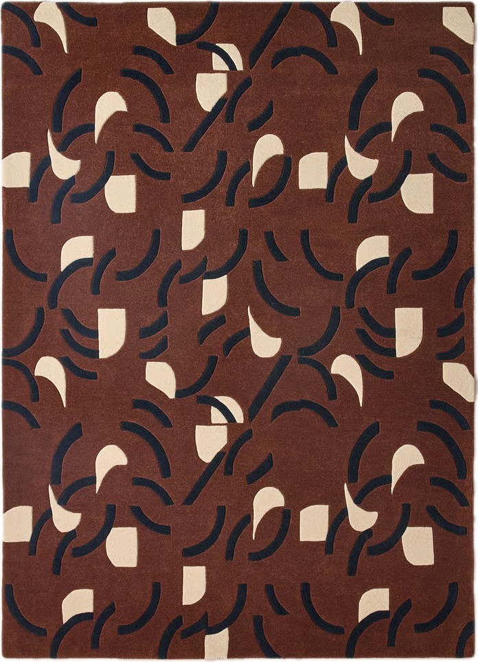 Sasha Rug — Brown shown