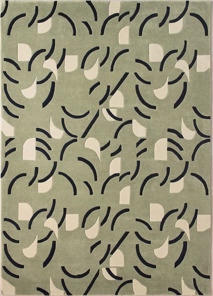 Sasha Rug — Green shown