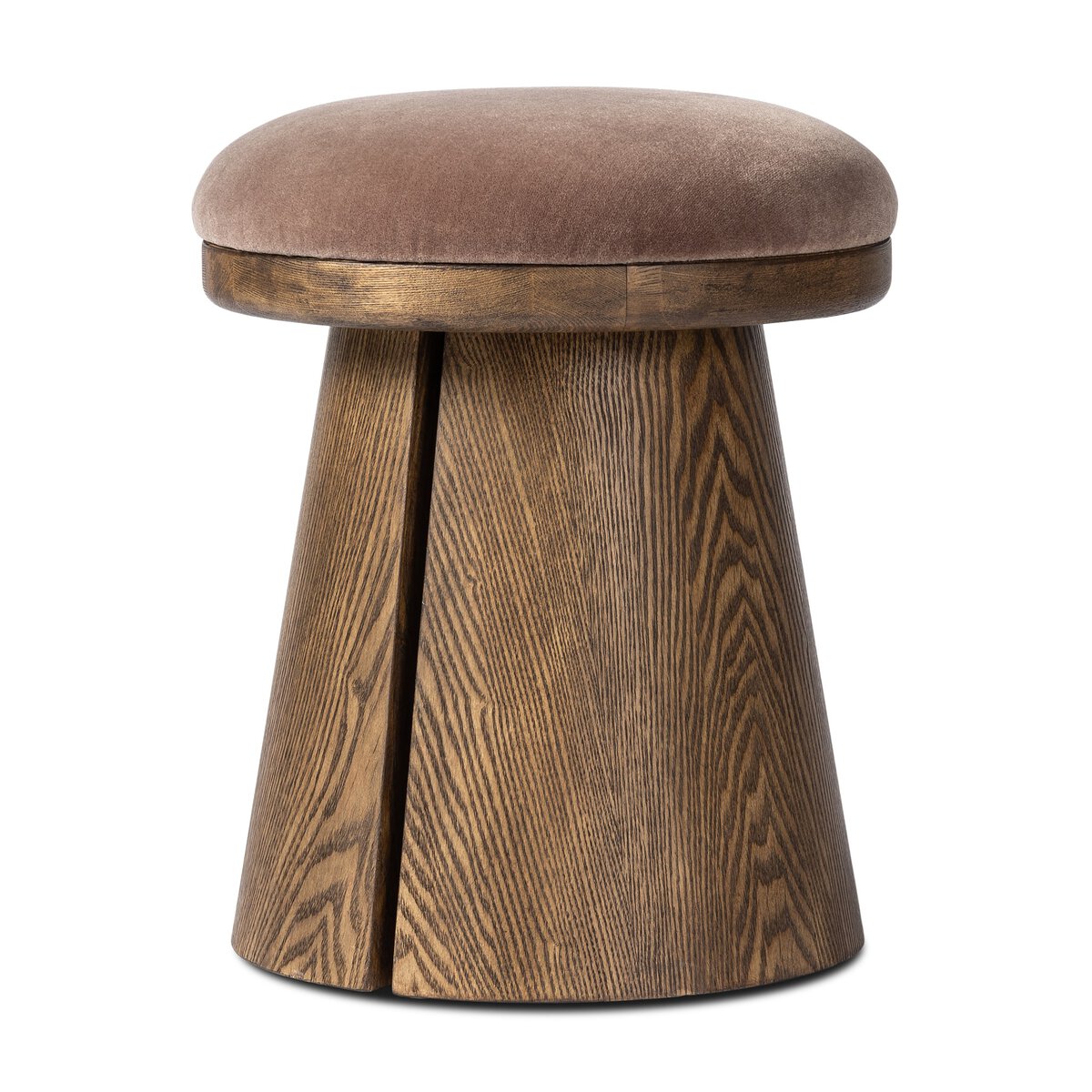 Four Hands Bea Accent Stool · Monte Mushroom
