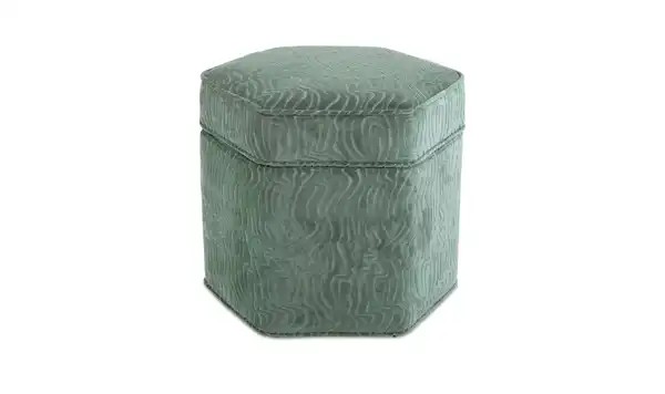 Finn Storage Ottoman — Blue