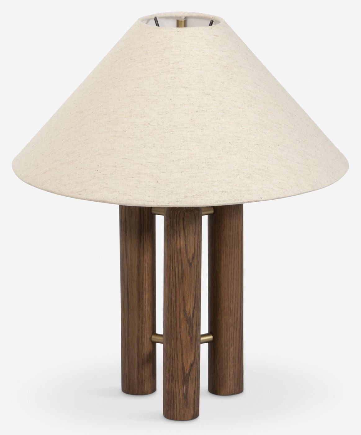 Lloyd Table Lamp — Brown Oak