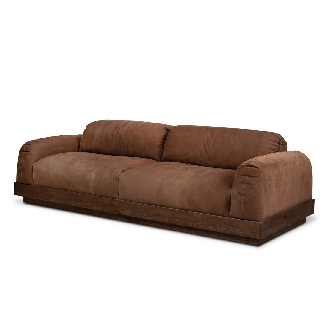 Voller Sofa -96" · Nubuck Tobacco