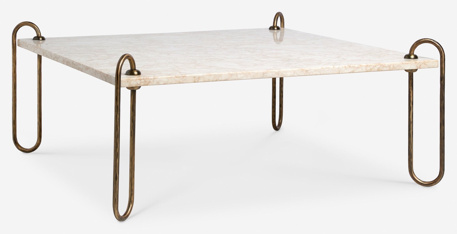 Kimberly Coffee Table — Ivory Marble