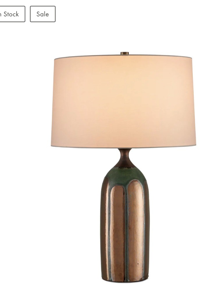 Currey & Company Cuprum Table Lamp