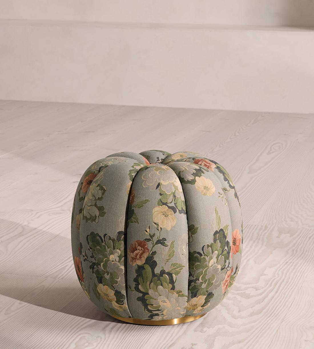 Sofia Footstool · Skylar Print
