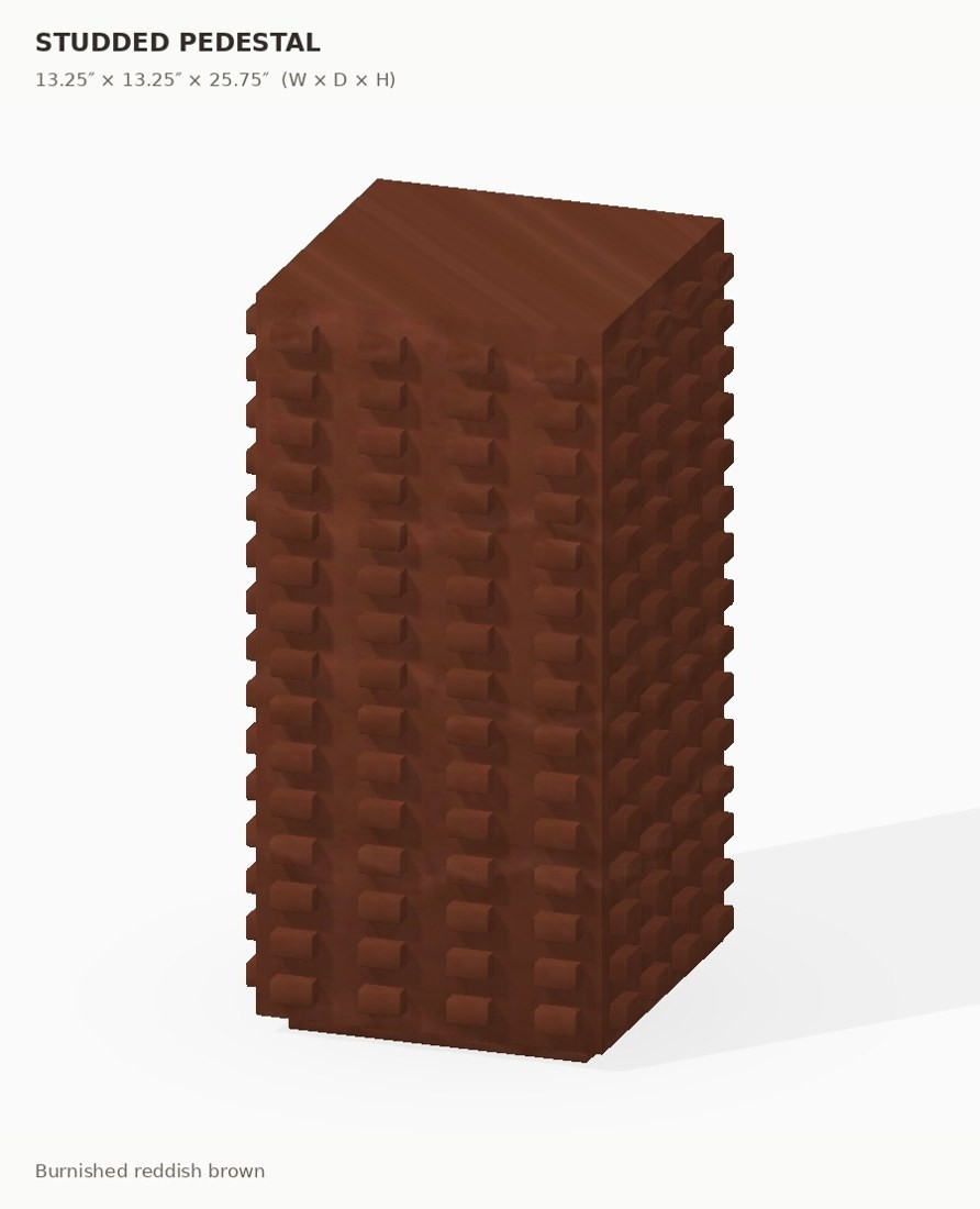 Studded Pedestal