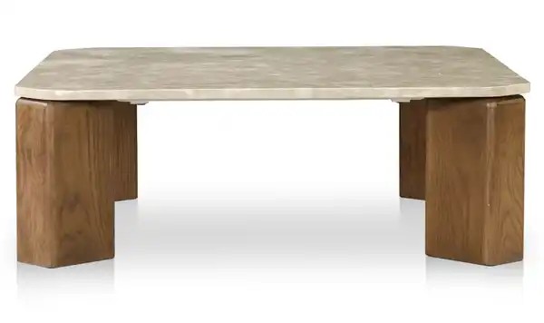 Jace Coffee Table — Silk Grey Marble