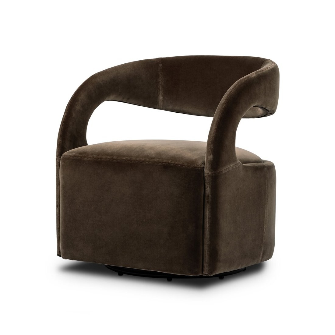 Hawkins Swivel Chair · Surrey Mink