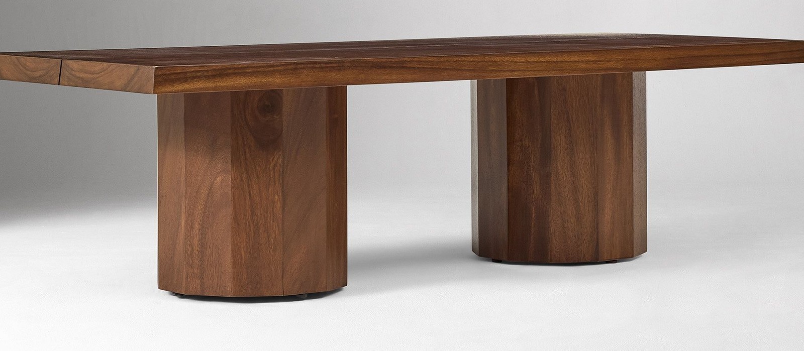 Evander Coffee Table — 54 inch Dark Walnut