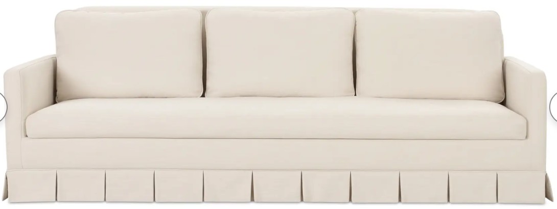 Pellicano Sofa Cream — supplied screenshot