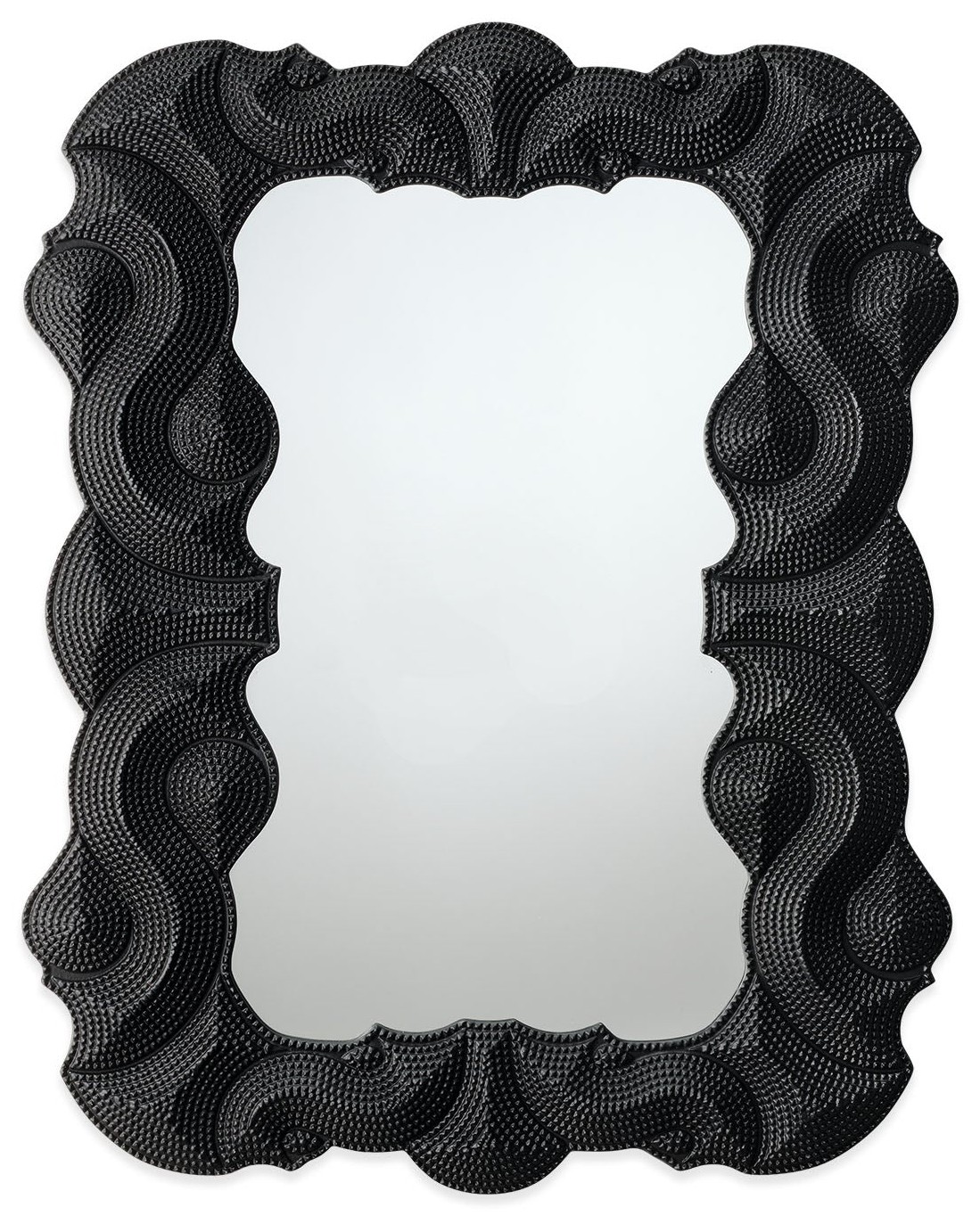 Jamie Young Baroque Mirror in Black
